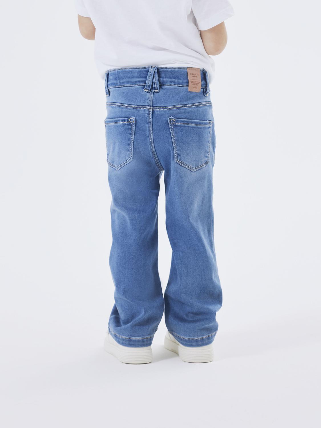 NMFSALLI Jeans - Light Blue Denim